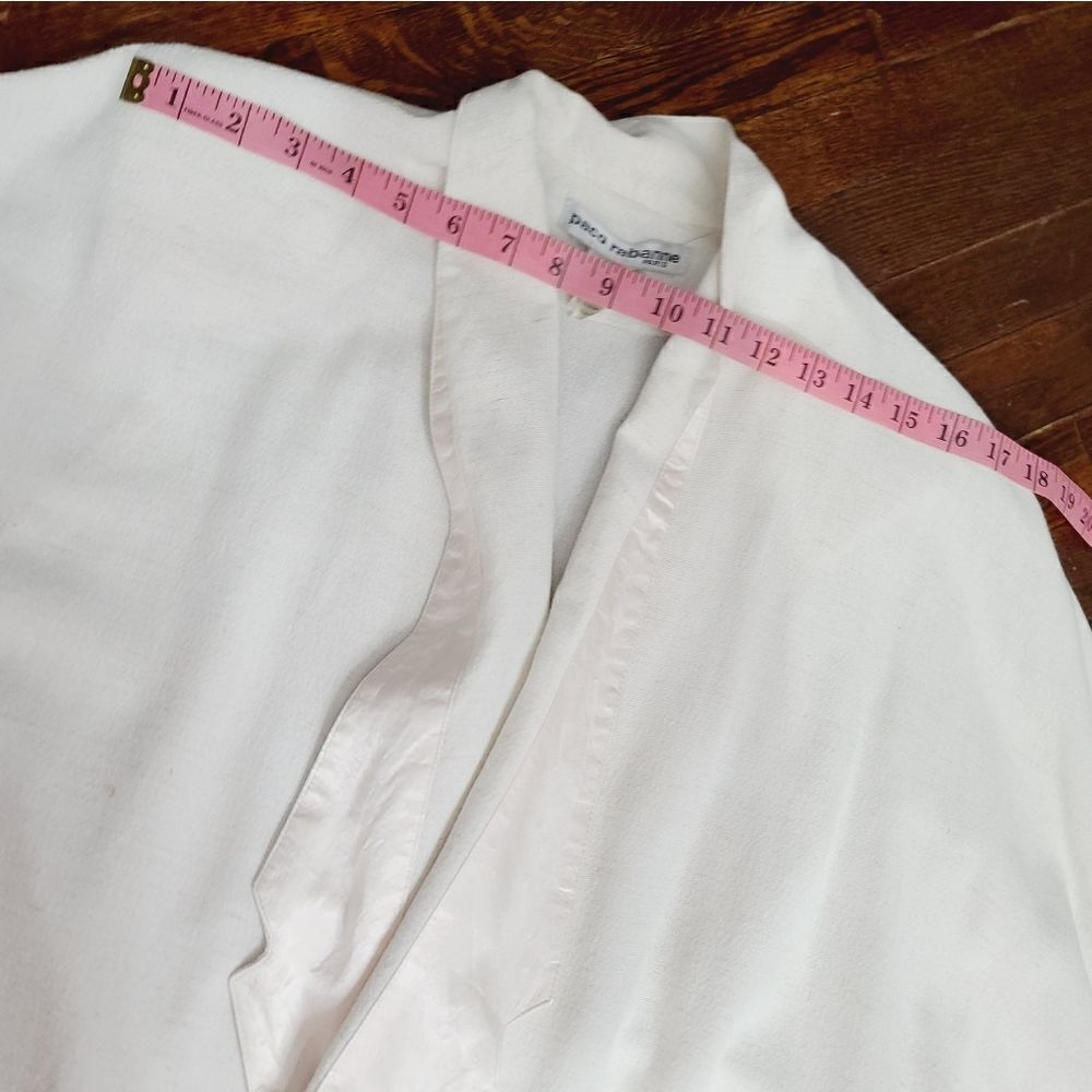 Vintage Designer Paco Rebanne Neutral Classic Blazer - Picture 8 of 14